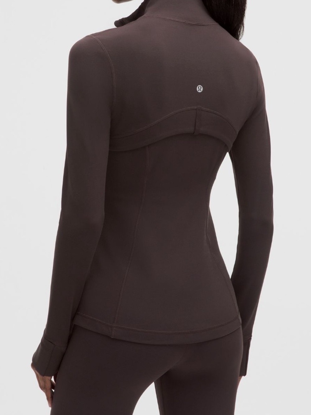 NWT Lululemon Brown Sequoia Define Jacket Nulu Full-Zip Hip Length Size 12 - Picture 8 of 8